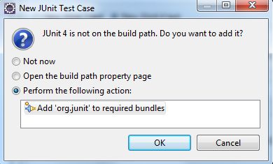 Add JUnit to build path